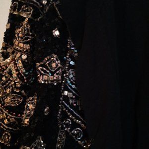 Calypso Black Sequined Jacket